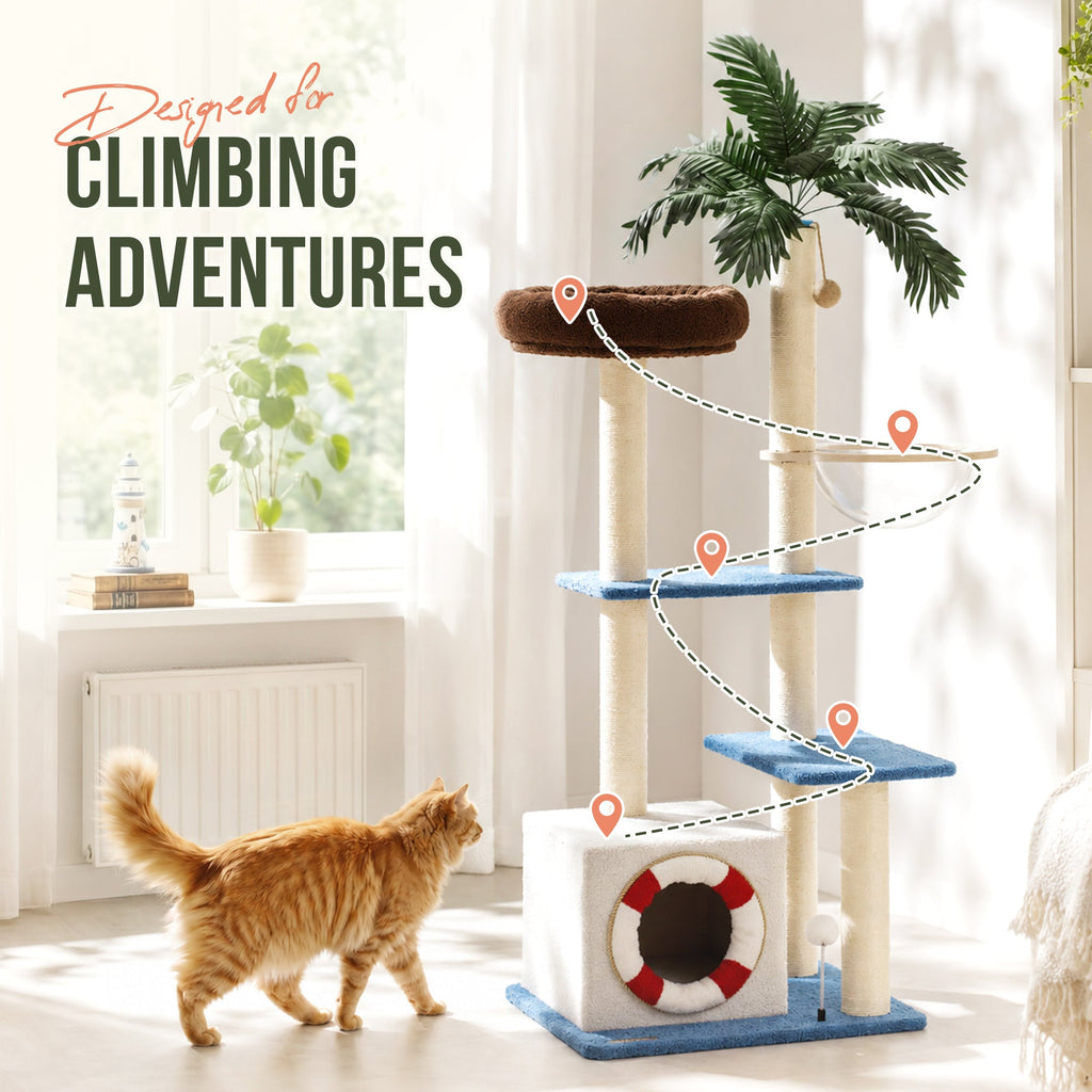 57" Coco Cabana Cat Tree