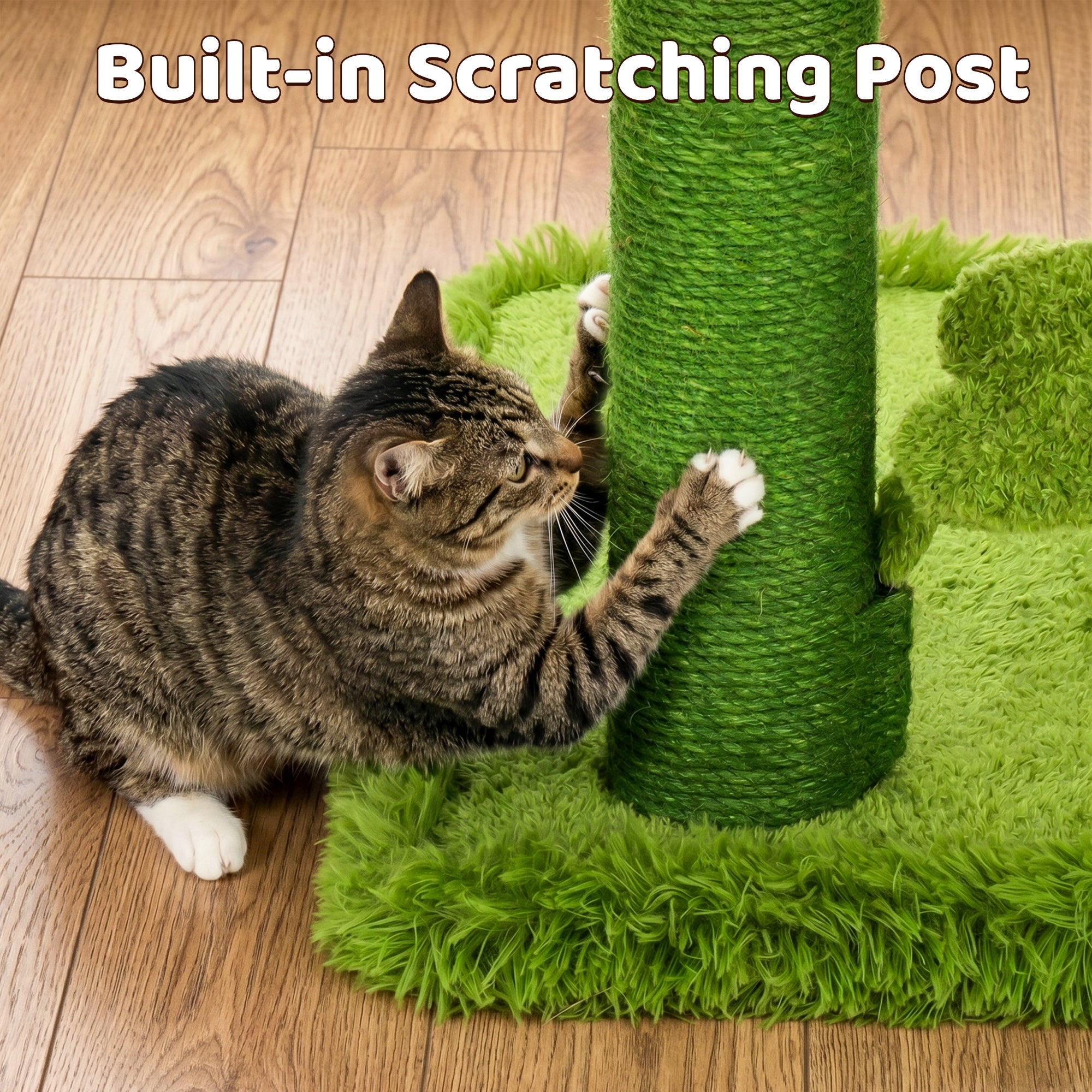 50.8'' Carnivorous Blossom Cat Tree Max