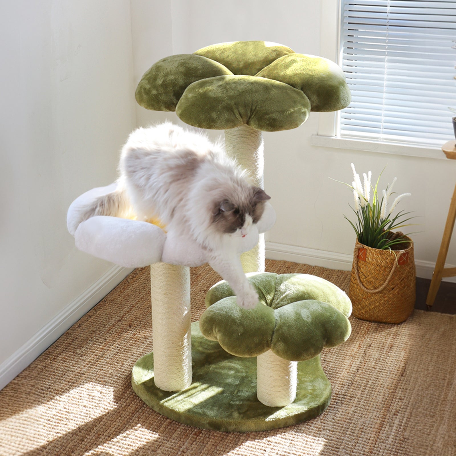 Four Leaf Clover Cat Tree
