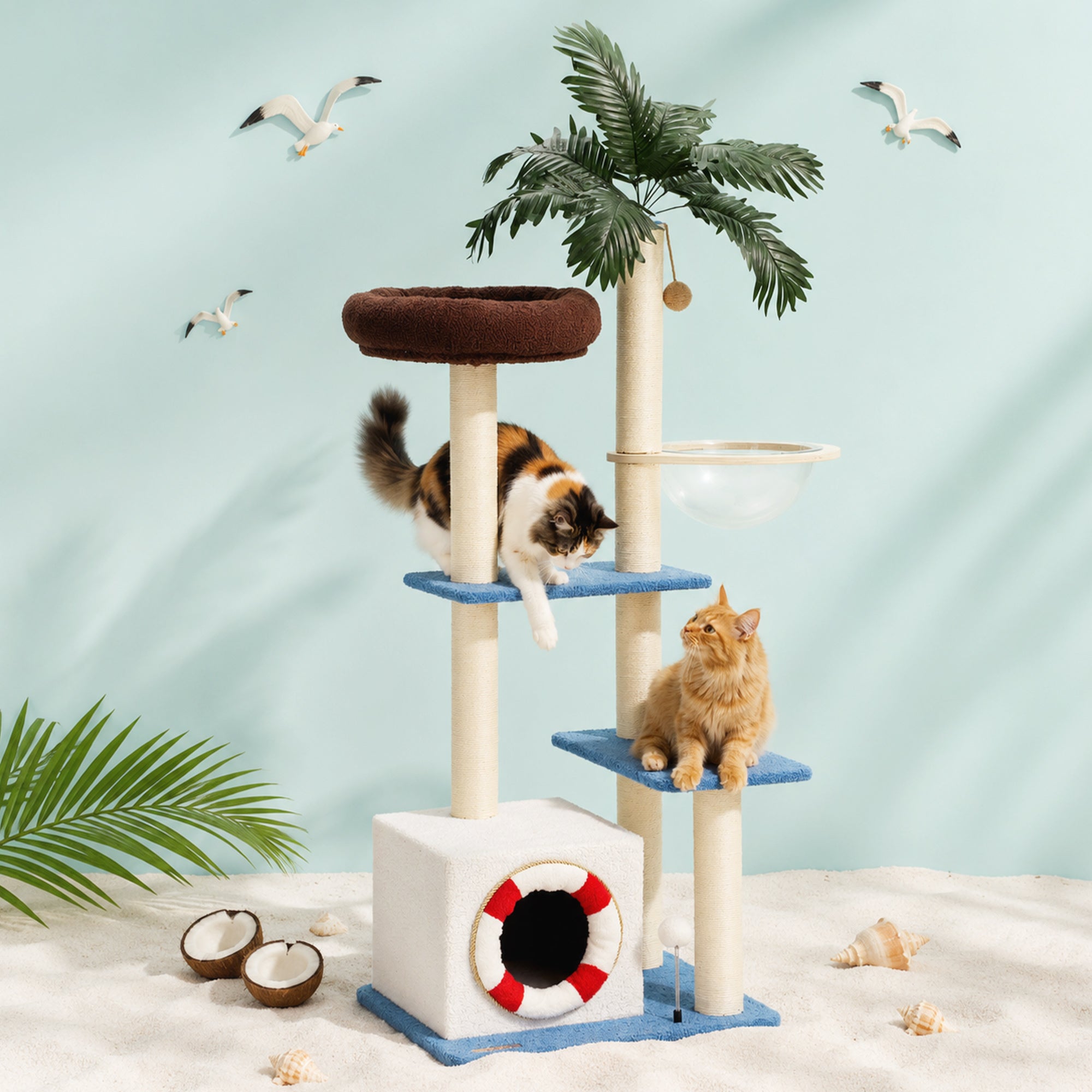 57" Coco Cabana Cat Tree