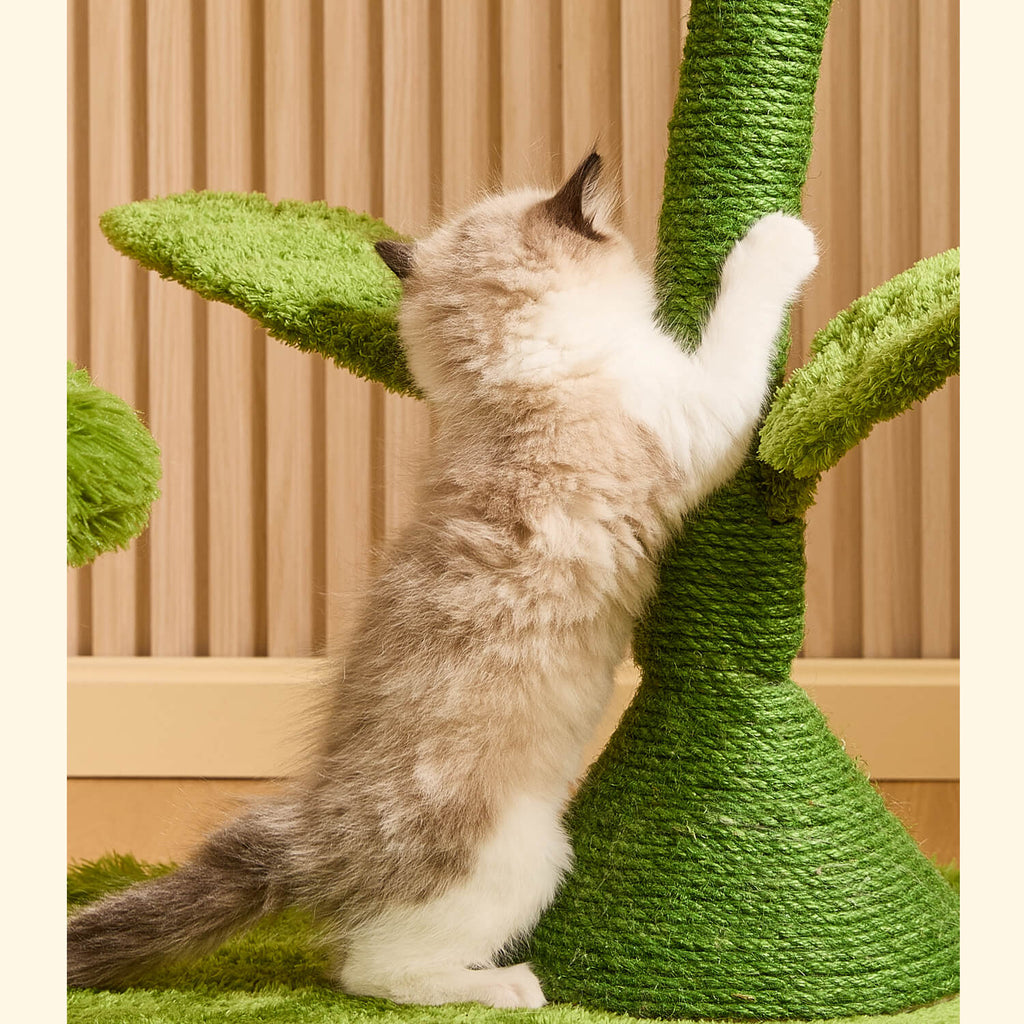 41.7'' Carnivorous Flower-Inspired Cat Tree